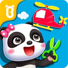 Panda bebé Inventador verde