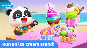 Little Panda's Ice Cream Stand-poster