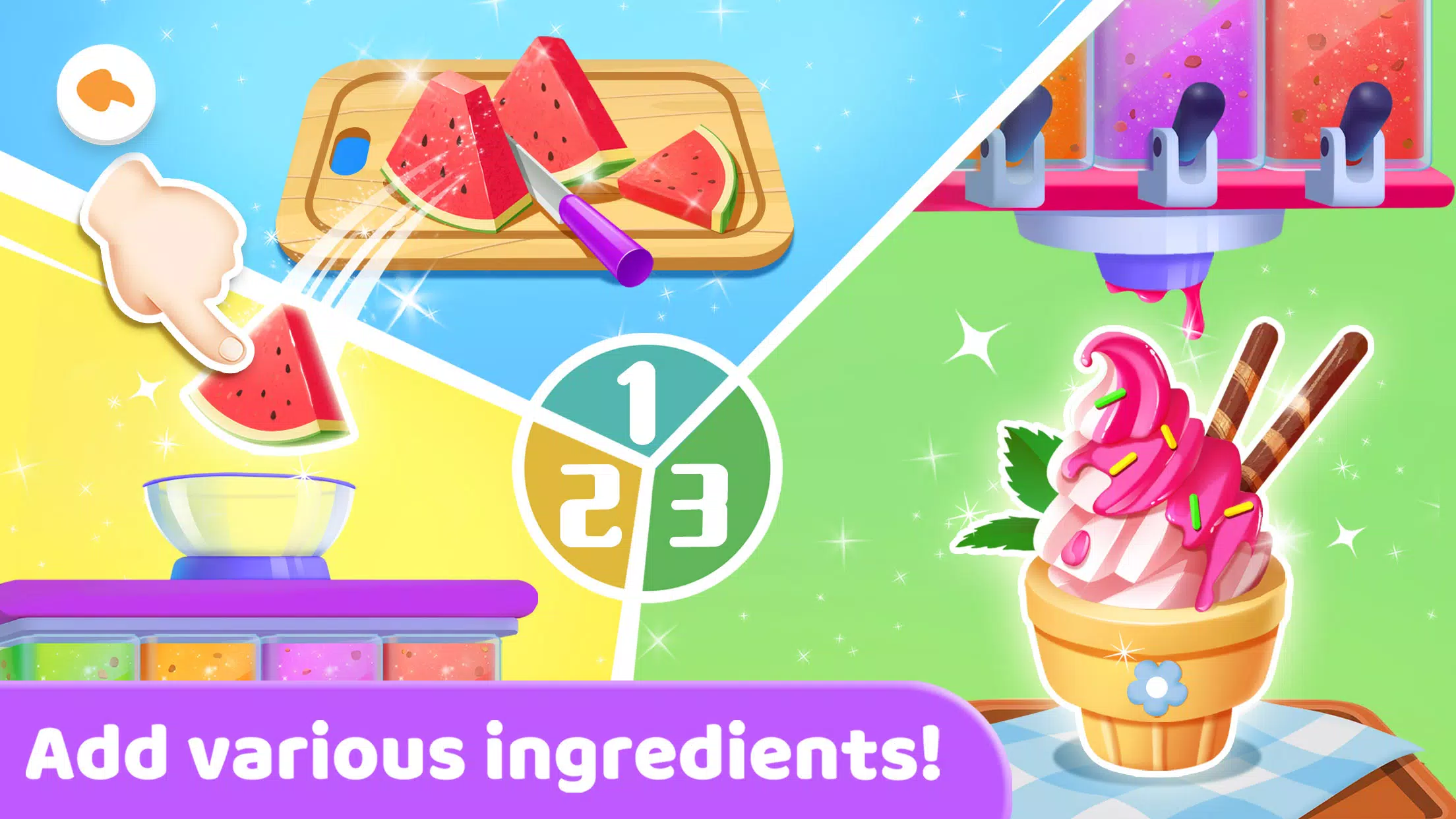 Little Panda's Ice Cream Game android iOS apk download for free-TapTap