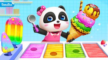 Little Panda's Ice Cream Games پوسٹر