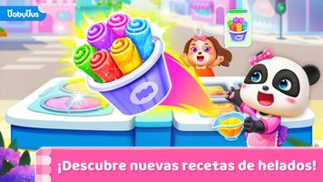 Juego de Helados del Panda Poster
