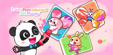 Libro para colorear Panda Bebé