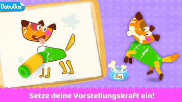 Baby Pandas Farben-Buch Plakat