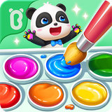 Coloreado del Pequeño Panda icono