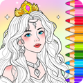 Princess Game Fantasy Coloring