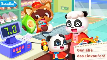 Baby Pandas Kinderspiel Plakat