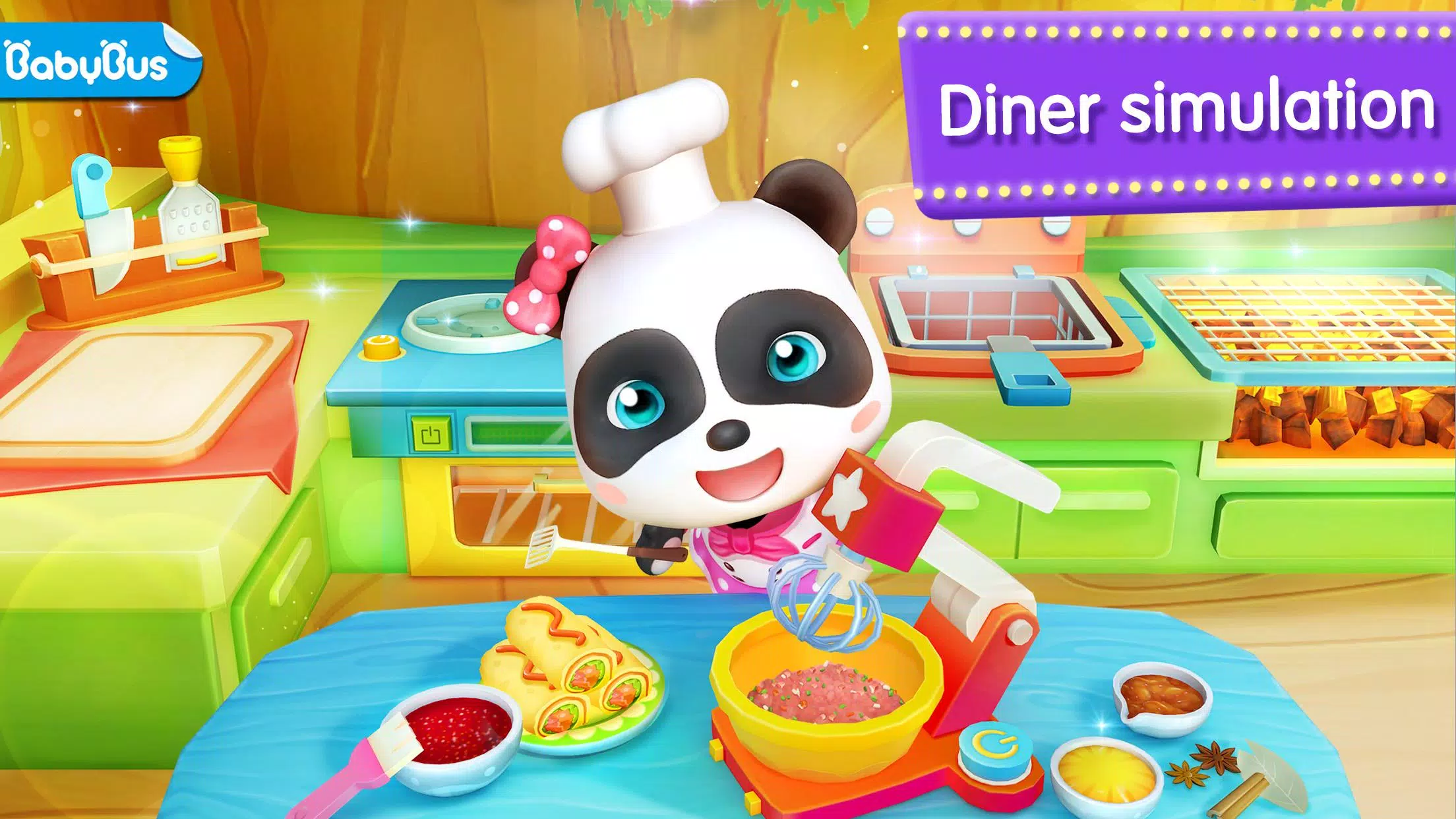 Download do APK de Confeitaria do Pequeno Panda para Android