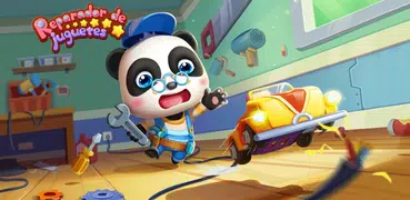 El Panda Bebé  repara juguetes
