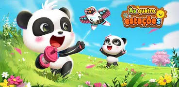 Quatro estações do Bebê Panda