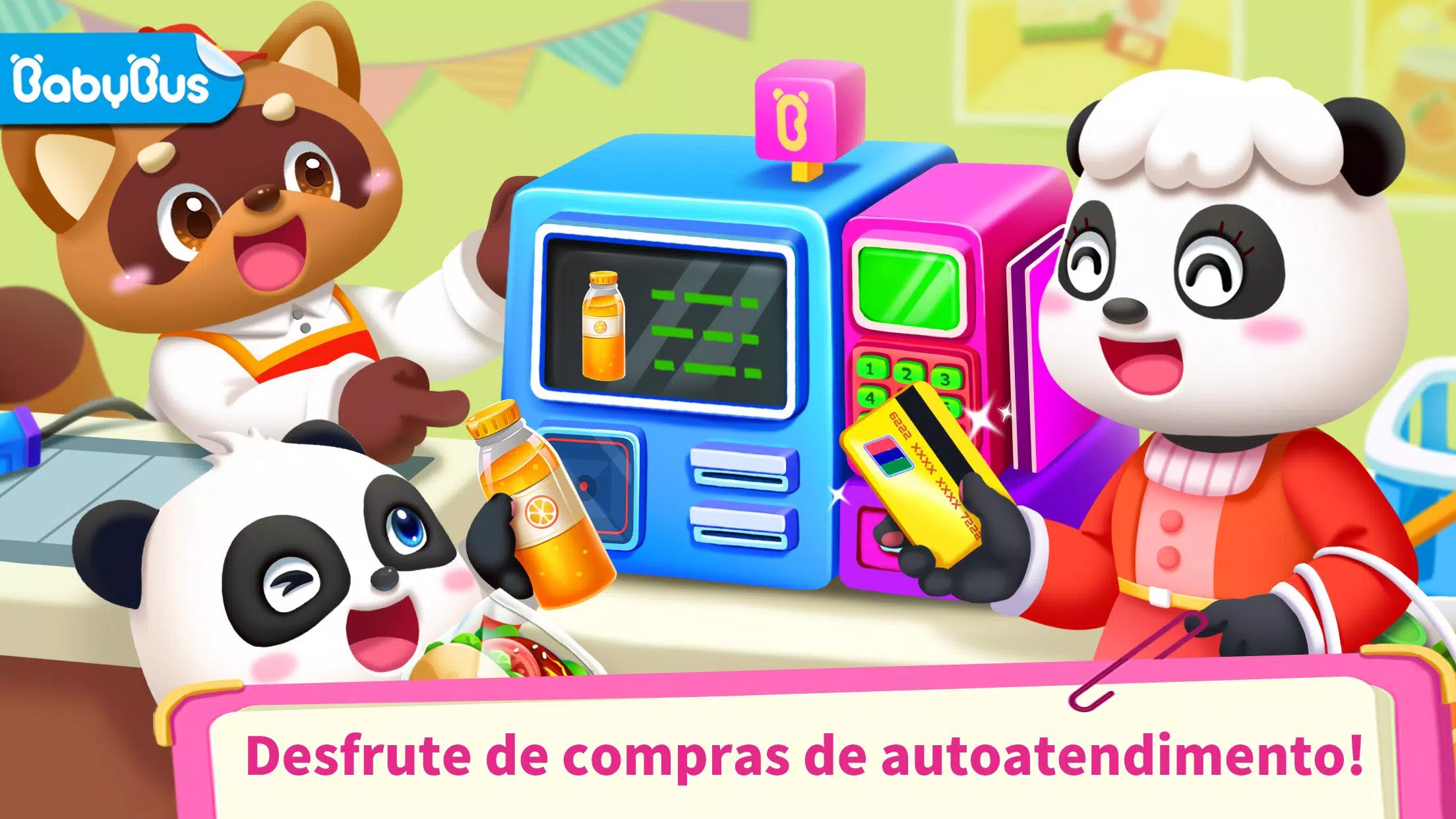 BEBÊ PANDA - JOGO DE FAZER COMIDA