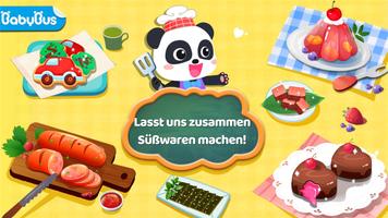 Snackfabrik des kleinen Pandas Plakat