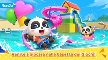Poster Casa Giochi Baby Panda