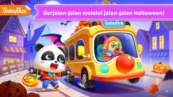 Bus Sekolah Bayi Panda poster