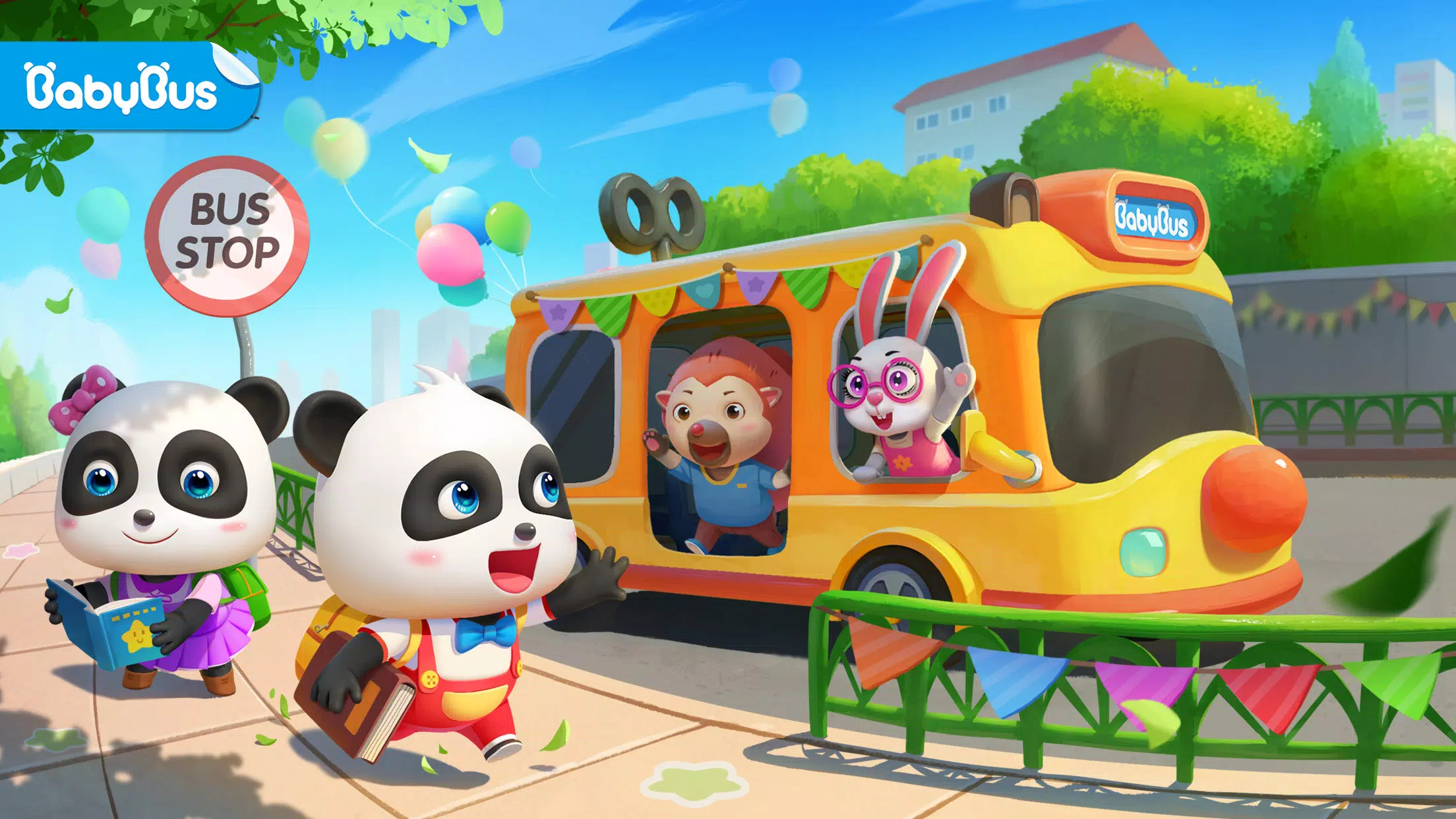 Baby Panda's School Bus APK for Android Download