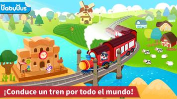 El Tren del Panda Bebé Poster