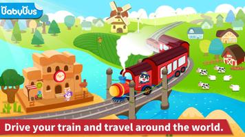 Baby Panda's Train-poster