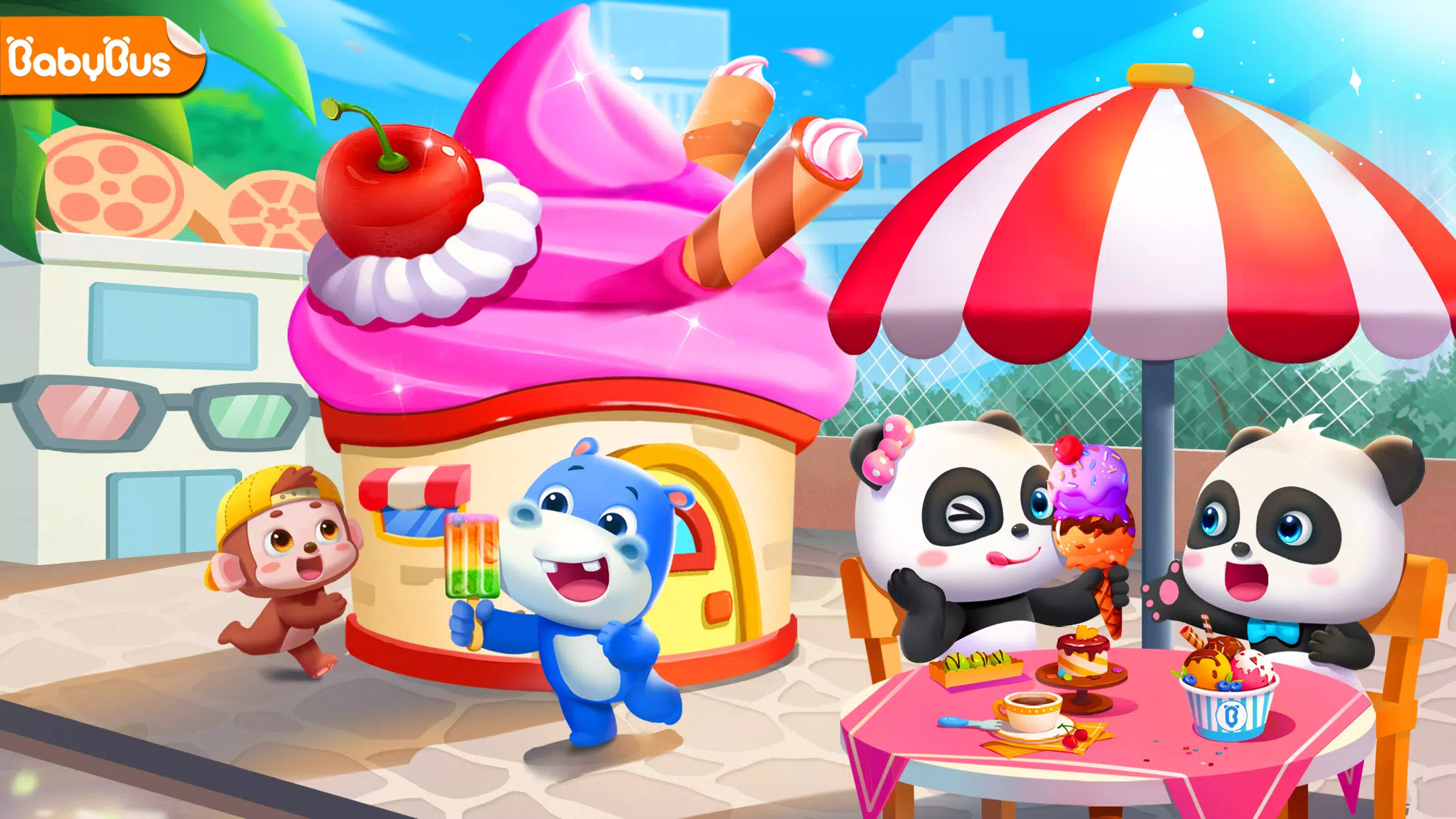 Mundo do Bebê Panda - Festa da Comida Jogo Infantil para Android