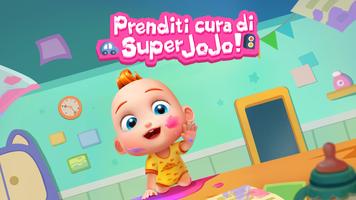 Poster Super JoJo: cura del bebè