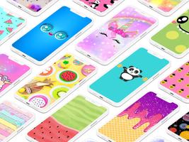 Kawaii World Ultra HD Wallpaper - Cute Backgrounds Cartaz