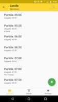 Horarios Lavalle captura de pantalla 2