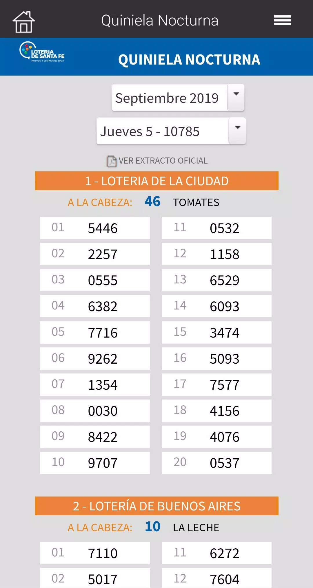 Quiniela Online - Resultados oficiales - Agencia99 APK للاندرويد تنزيل