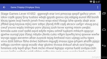 Game ZYsipkpi OVnpkpar Story 포스터