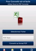 Excel to PDF Converter Affiche