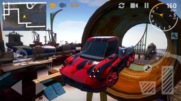 Stunt Truck Racing Simulator syot layar 2