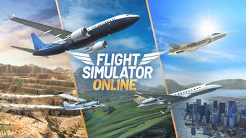 Flight simulator: Aviones Poster