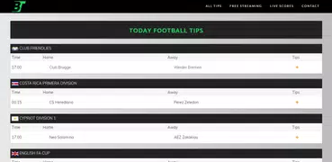 Football Predictions App