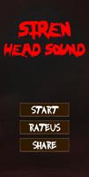 Siren Head sound Button poster