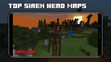 Siren Head Maps & Mods for MCPE Affiche