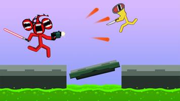 Siren Head vs Stickman Fight screenshot 2