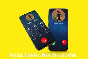 Fake Call Siren Head Prank Simulation Pro スクリーンショット 2