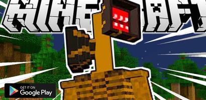 siren head mods for minecraft Cartaz