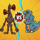 Siren Head vs Godzilla icône