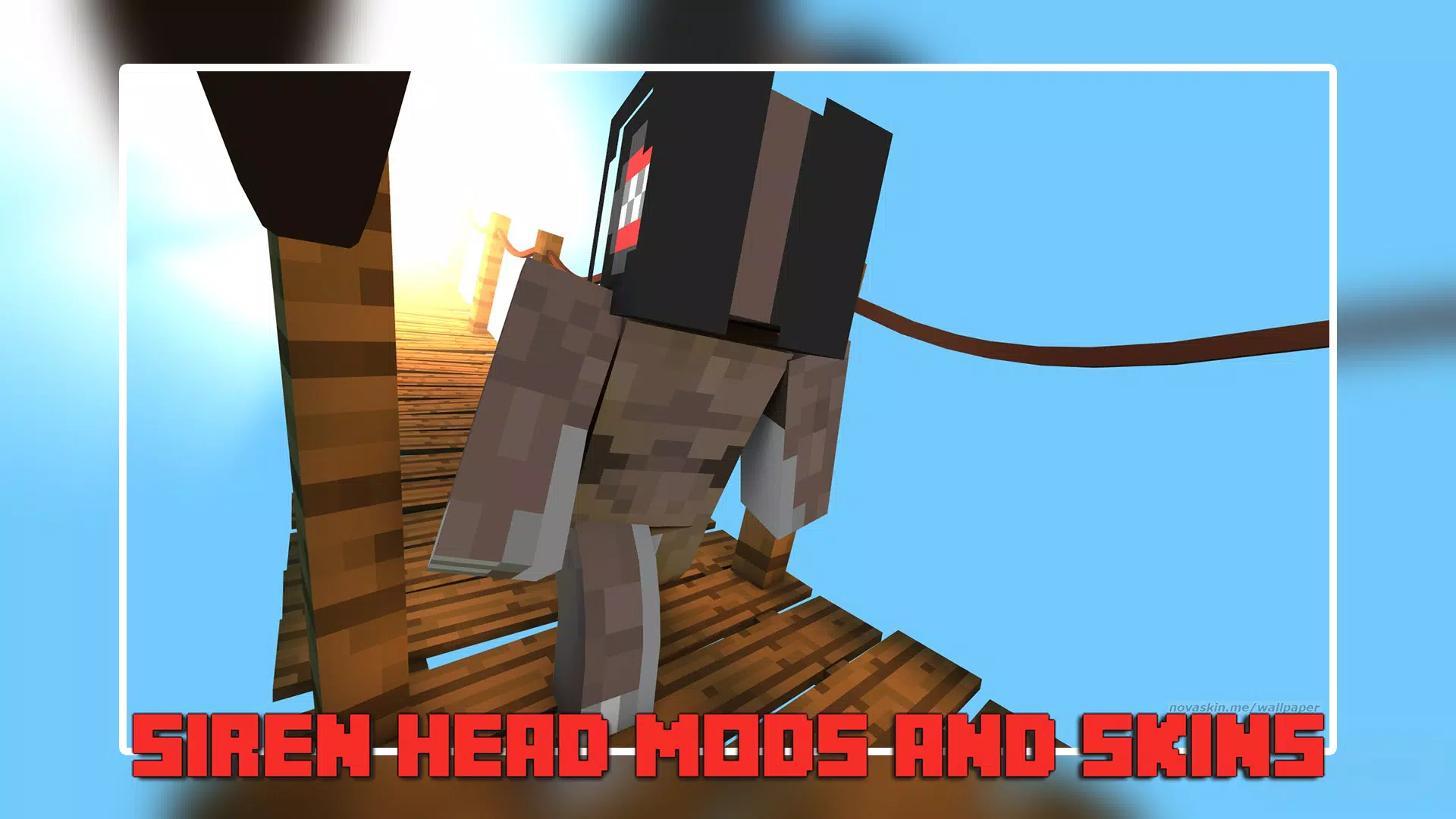 the siren head  Minecraft Skins