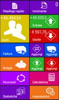 Poster Home Budget Manager (italiano)