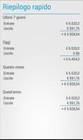2 Schermata Home Budget Manager (italiano)