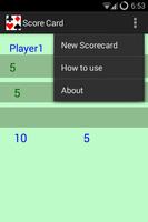 Rummy Score Card स्क्रीनशॉट 2