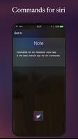 Siri Assistnt voice commands تصوير الشاشة 2