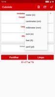 Calculadora de volume imagem de tela 1