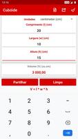 Calculadora de volume imagem de tela 2