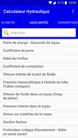 Calculateur Hydraulique capture d'écran 1