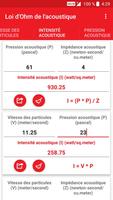 Loi d'Ohm de l'acoustique capture d'écran 3