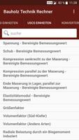 Bauholz Technik Rechner Screenshot 1