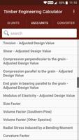 Timber Engineering Calculator screenshot 1