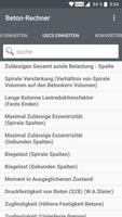 Beton-Rechner Screenshot 1