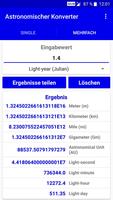 Astronomischer Konverter Screenshot 3