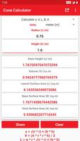 Cone Calculator poster